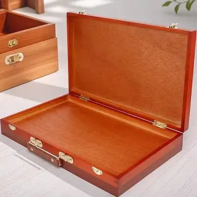 Wooden Paint Box Hard Wood Handle Portable Artist Supply Case Lightweight Drawing Storage Box for Painting Outdoor Use
Wooden Paint Box Hard Wood Handle Portable Artist Supply Case Lightweight Drawing Storage Box for Painting Outdoor Use