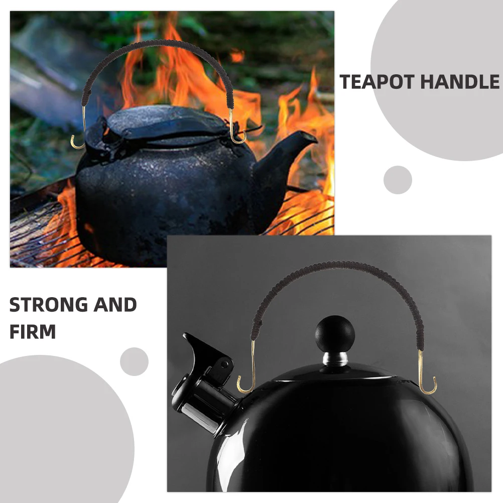 2Pcs Teapot Handle Ergonomic Wear resistant Heat resistant Replacement Kettle Accessories Non slip Grip Kitchen Bar Use
2Pcs Teapot Handle Ergonomic Wear resistant Heat resistant Replacement Kettle Accessories Non slip Grip Kitchen Bar Use