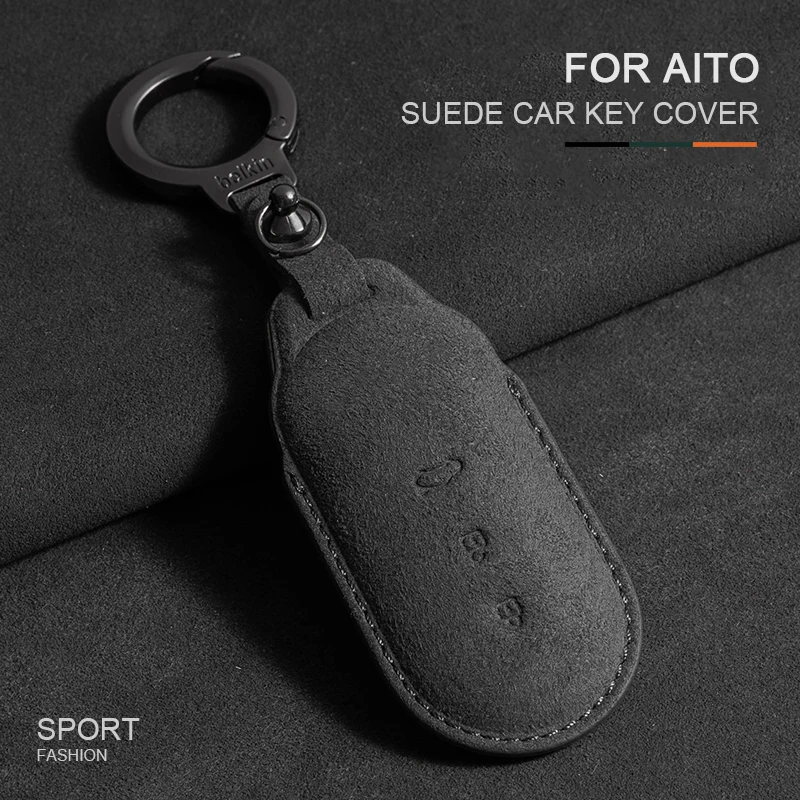 For HUAWEI AITO M5 M7 2022 M9 2024 3 Buttons Leather Car Key Case Cover Car Remote Key Fob Shell Leather Keychain Accessories
For HUAWEI AITO M5 M7 2022 M9 2024 3 Buttons Leather Car Key Case Cover Car Remote Key Fob Shell Leather Keychain Accessories