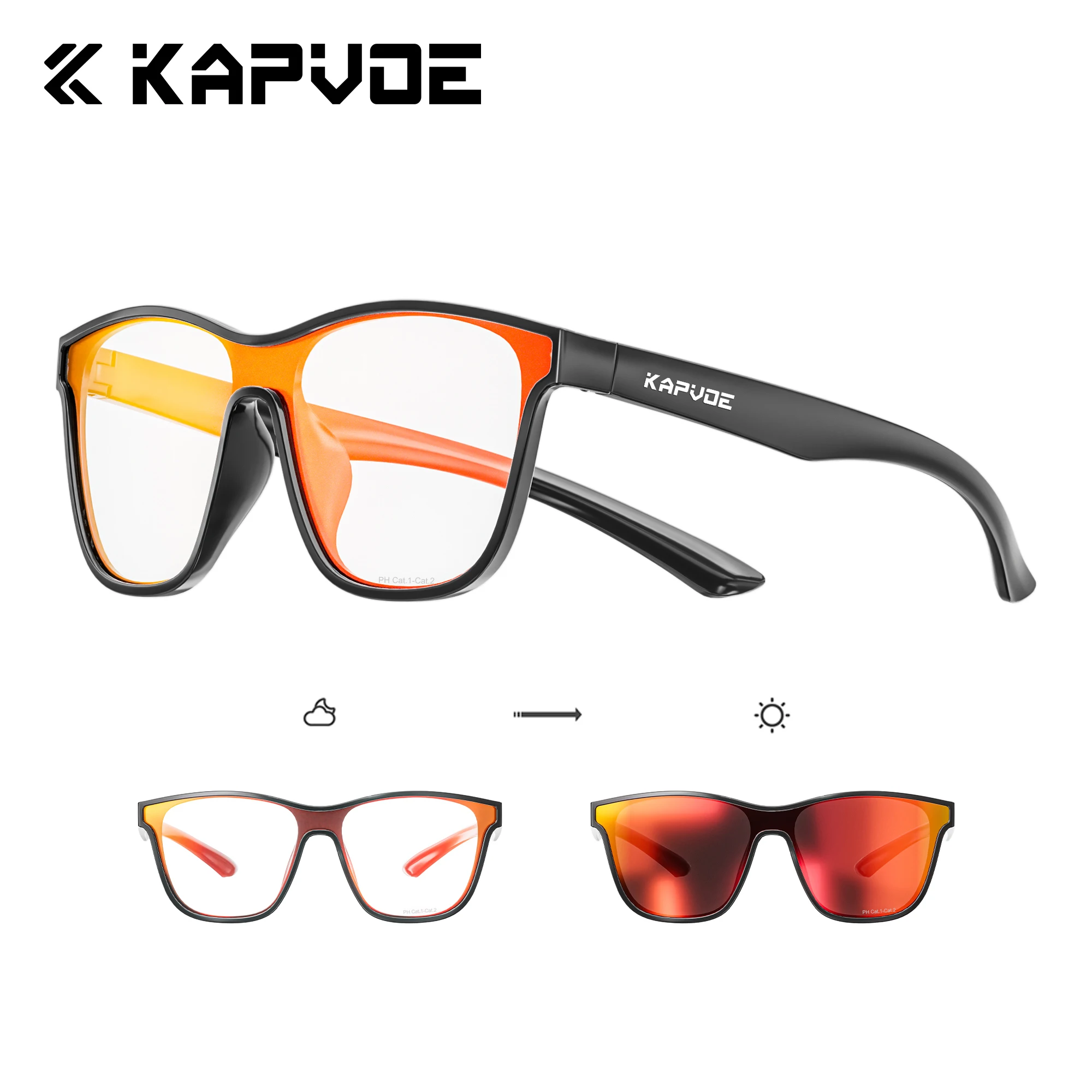 Kapvoe 2026 Photochromic Cycling Sunglasses Men Women Driving Sports Glasses Hiking Eyewear Running Lightweigh UV400 Goggles
Kapvoe 2026 Photochromic Cycling Sunglasses Men Women Driving Sports Glasses Hiking Eyewear Running Lightweigh UV400 Goggles