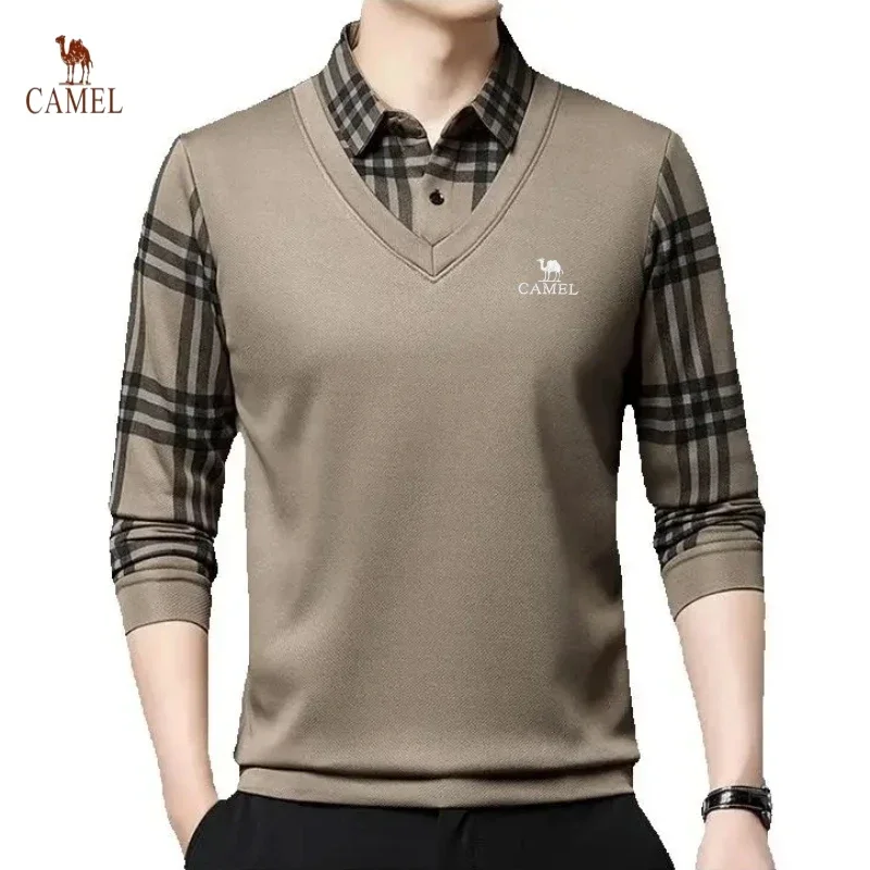 New Men's Embroidered Plush Long Sleeved Lapel Shirt, Autumn and Winter Two-piece Fashionable Casual Multifunctional Top
New Men's Embroidered Plush Long Sleeved Lapel Shirt, Autumn and Winter Two-piece Fashionable Casual Multifunctional Top