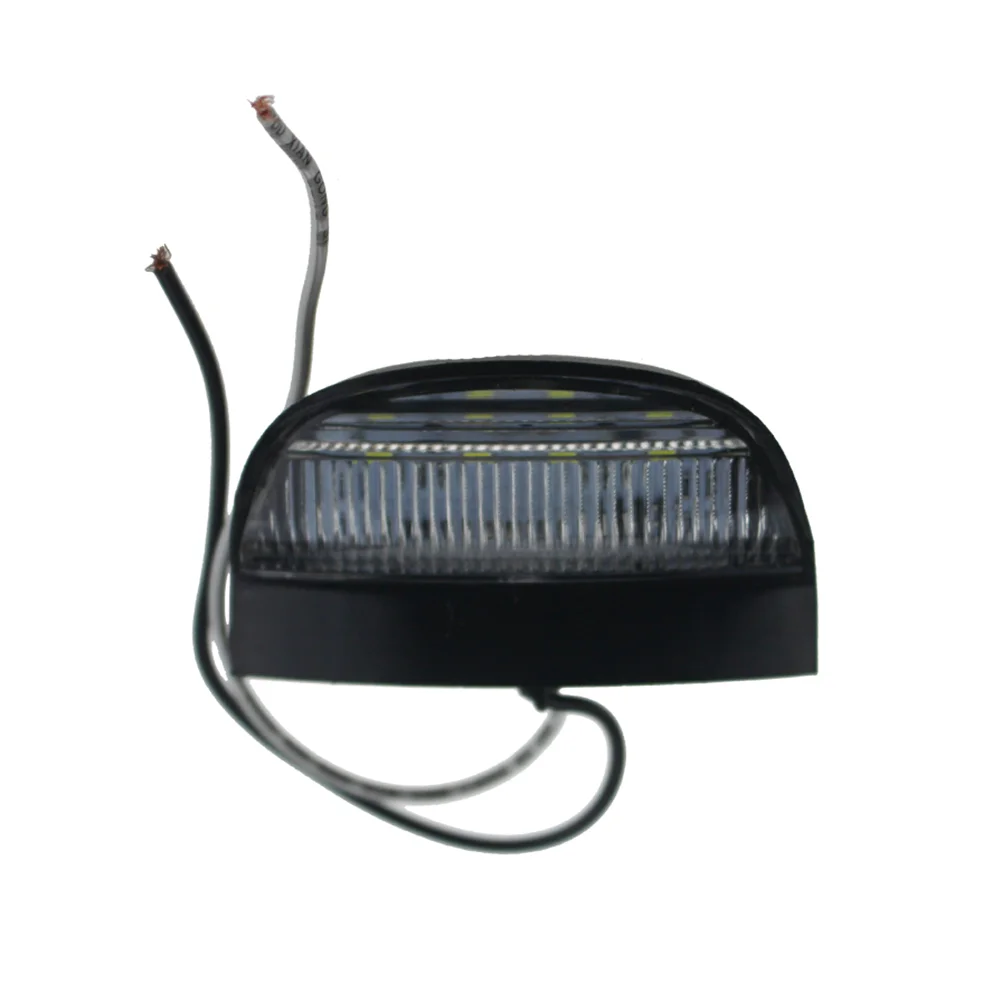 10-30V Universal LED License Plate Light Lamp Courtesy Lamp with 4 LEDs for Truck Trailer Lorry - White Light
10-30V Universal LED License Plate Light Lamp Courtesy Lamp with 4 LEDs for Truck Trailer Lorry - White Light