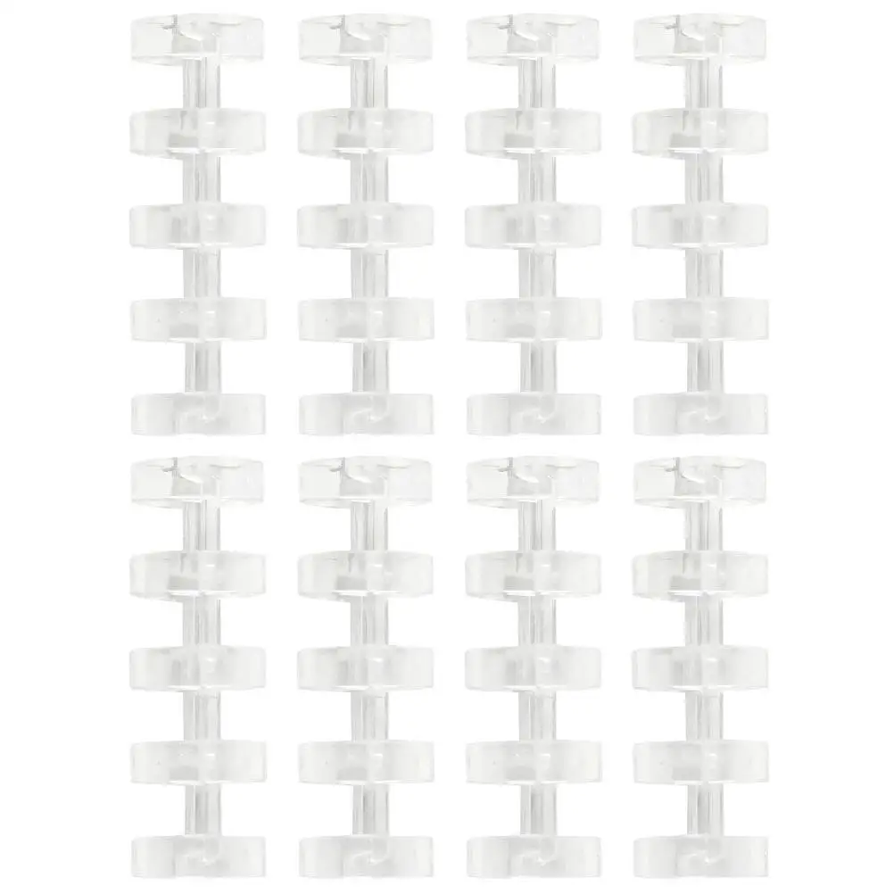Segmented Binder Clips Plastic Office School File Binder Loose Leaf Notebook Stationery Supplies Multifunctional
Segmented Binder Clips Plastic Office School File Binder Loose Leaf Notebook Stationery Supplies Multifunctional