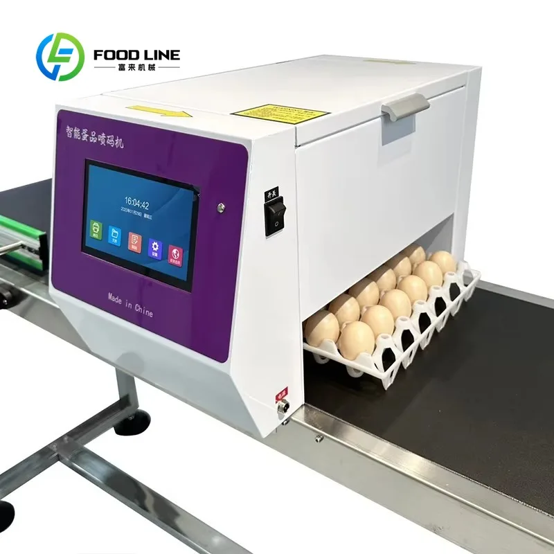New Condition Customized 6 Print Head Egg Inkjet Coding Machine High-Speed 600dpi Automatic Conveyor Flex Competitive Price
New Condition Customized 6 Print Head Egg Inkjet Coding Machine High-Speed 600dpi Automatic Conveyor Flex Competitive Price