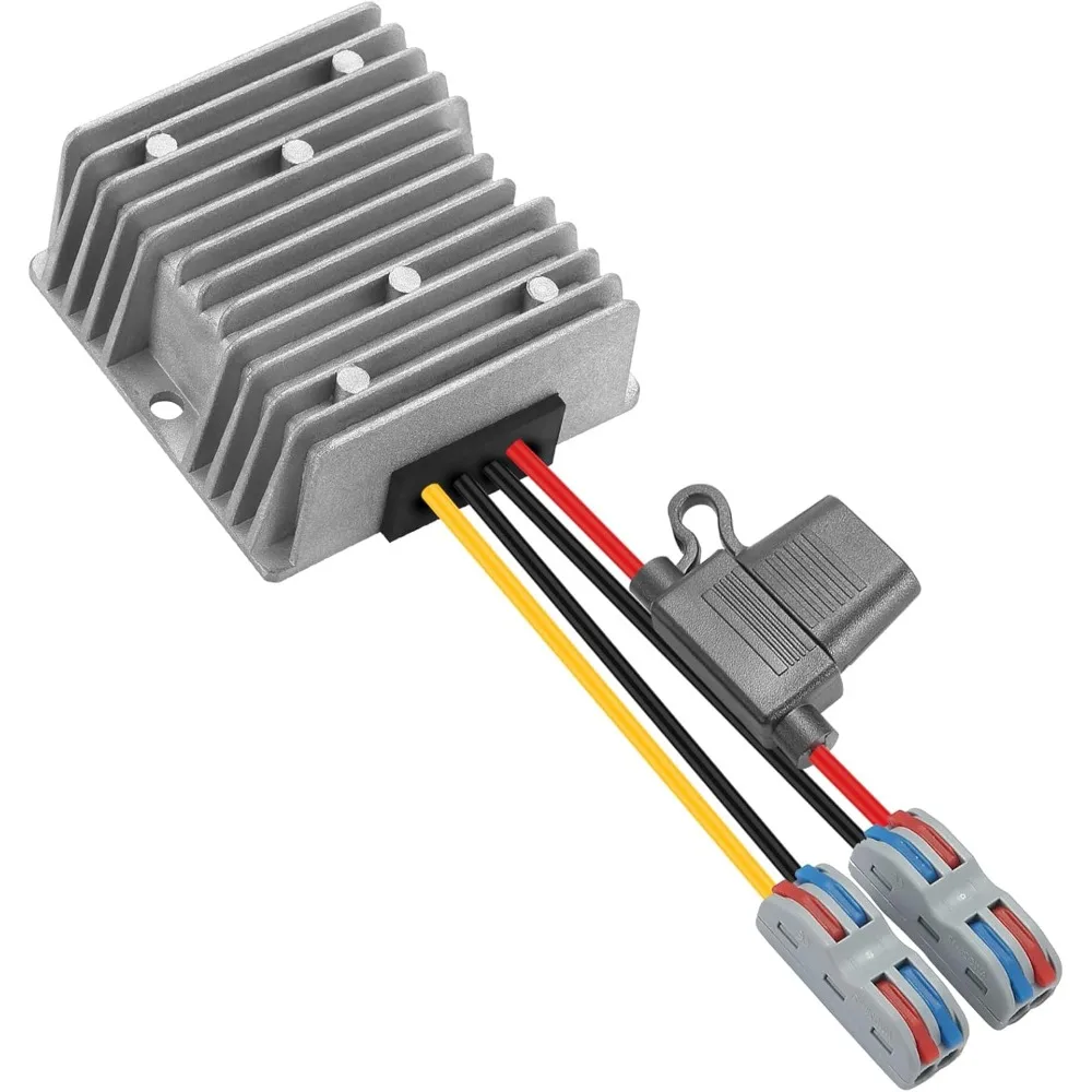 DC to DC 30-60V to 24V 10A Buck Converter Waterproof Voltage Power Transformer Supply Module for Automotive RV Marine Boat Dock
DC to DC 30-60V to 24V 10A Buck Converter Waterproof Voltage Power Transformer Supply Module for Automotive RV Marine Boat Dock