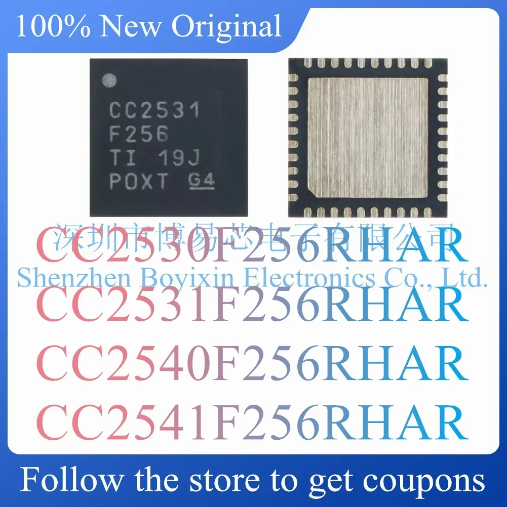NEW CC2530F256RHAR CC2531F256RHAR CC2540F256RHAR CC2541F256RHAR.Original Product
NEW CC2530F256RHAR CC2531F256RHAR CC2540F256RHAR CC2541F256RHAR.Original Product