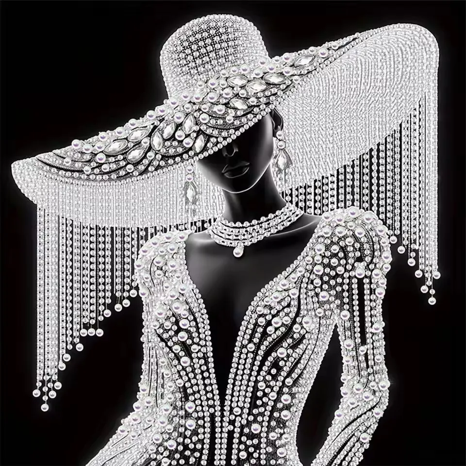 Elegant Woman 5D Diamond Painting for Adults DIY Full Drill Round Diamond Gems Painting Art Craft for Home Decor Woman With Hat
Elegant Woman 5D Diamond Painting for Adults DIY Full Drill Round Diamond Gems Painting Art Craft for Home Decor Woman With Hat