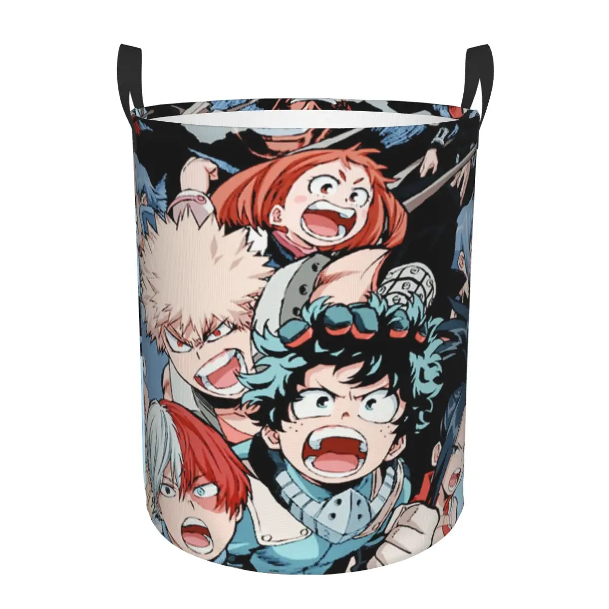 Custom My Hero Academias Cartoon Laundry Basket Foldable MHA Anime Manga Clothes Hamper for Toys Storage Bin
Custom My Hero Academias Cartoon Laundry Basket Foldable MHA Anime Manga Clothes Hamper for Toys Storage Bin