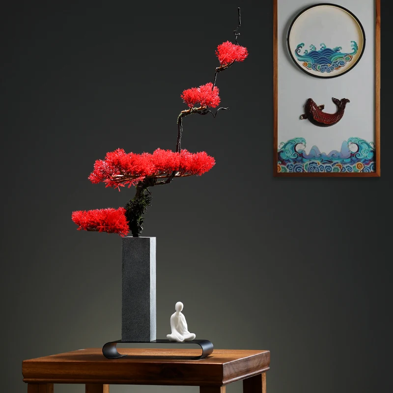 Dried Flower Vase Decoration Piece Simulation Bonsai Room Creative Flower Arranger Home Accessories Desk Decoration
Dried Flower Vase Decoration Piece Simulation Bonsai Room Creative Flower Arranger Home Accessories Desk Decoration