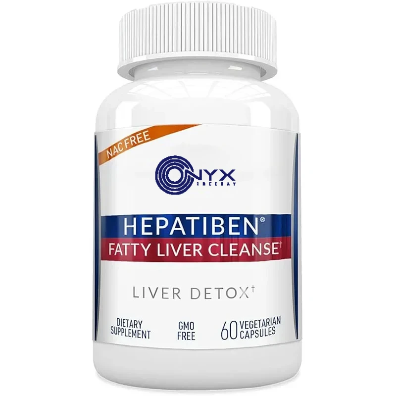 Hepatiben liver detoxification supplement contains herbal milk thistle, turmeric, aspartic acid, and L-glutathione
Hepatiben liver detoxification supplement contains herbal milk thistle, turmeric, aspartic acid, and L-glutathione