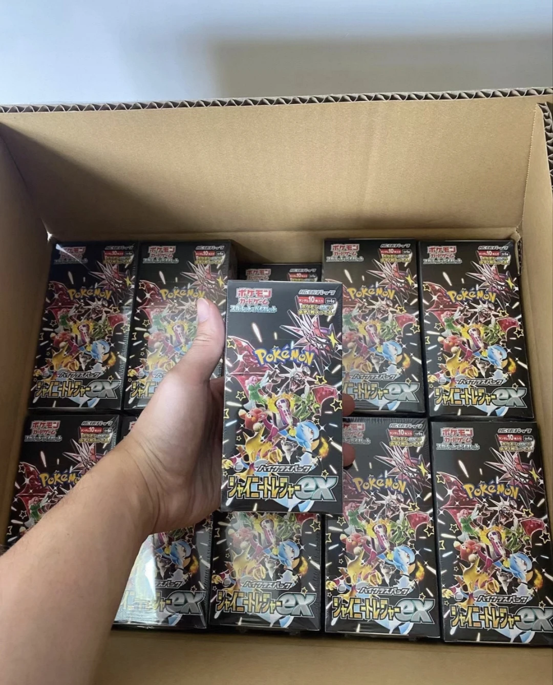 Pokemon Trading Card Game Japanese Sv4a Shiny Treasure Ex Sealed Original Golden Booster Box Rare Collectible Cards In Stock
Pokemon Trading Card Game Japanese Sv4a Shiny Treasure Ex Sealed Original Golden Booster Box Rare Collectible Cards In Stock