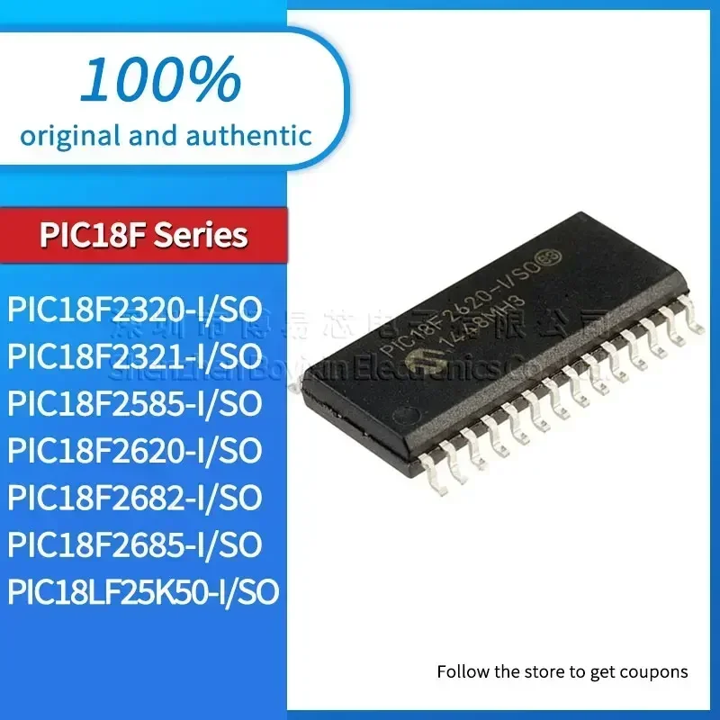 PIC18F2321 PIC18F2585 PIC18F2620 PIC18F2682 PIC18F2685 PIC18LF25K50 PIC18F2320-I/SO Black PC shell
PIC18F2321 PIC18F2585 PIC18F2620 PIC18F2682 PIC18F2685 PIC18LF25K50 PIC18F2320-I/SO Black PC shell