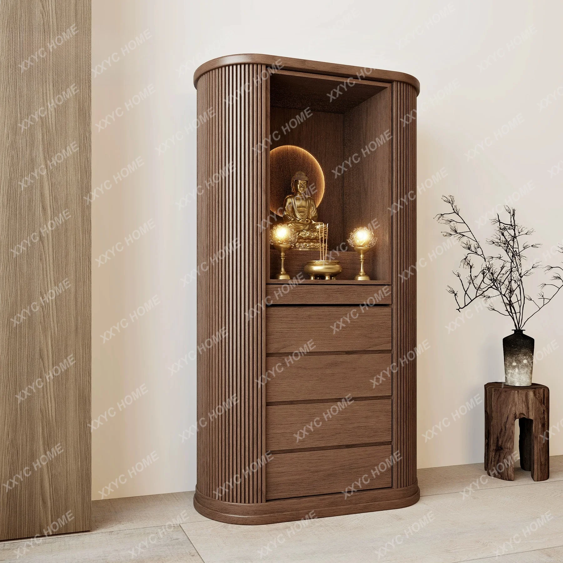 Solid wood Buddhist shrine offering table altar cabinet New Chinese-style household use Buddha statue stand cabinet
Solid wood Buddhist shrine offering table altar cabinet New Chinese-style household use Buddha statue stand cabinet