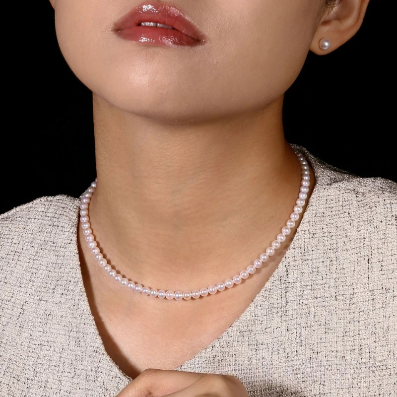 Простое и яркое ожерелье из натурального жемчуга 3-4 мм для женщин, летнее, для повседневной носки, цепочка на ключицу
Простое и яркое ожерелье из натурального жемчуга 3-4 мм для женщин, летнее, для повседневной носки, цепочка на ключицу