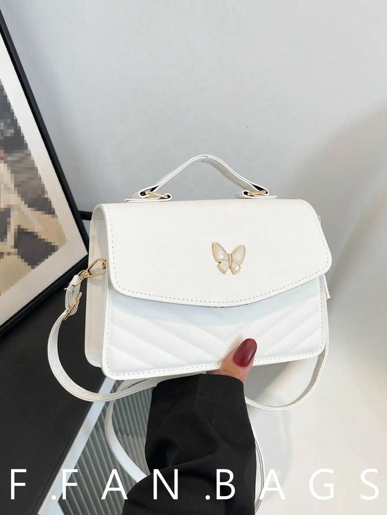 Solid Color PU Leather Patchwork Bow Design Flap Shoulder Crossbody Square Bag, Suitable For Women's Daily Commute, Shopping, Travel, Gathering, Girls' Night Out, Festivals, Birthday Gifts And Parties. Valentine's Day, Fashionable Bow Ladies Wallet , Vale
Solid Color PU Leather Patchwork Bow Design Flap Shoulder Crossbody Square Bag, Suitable For Women's Daily Commute, Shopping, Travel, Gathering, Girls' Night Out, Festivals, Birthday Gifts And Parties. Valentine's Day, Fashionable Bow Ladies Wallet , Vale