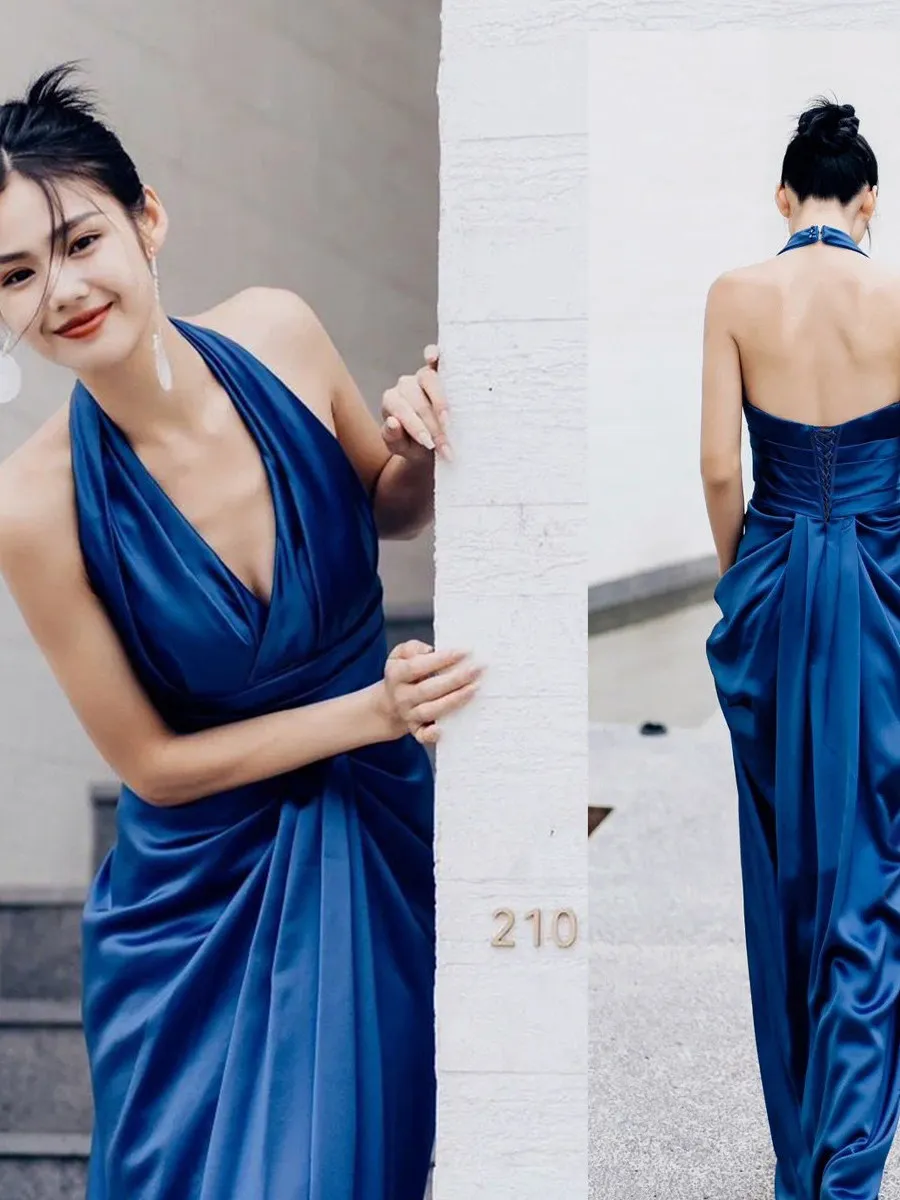 Fashionable Blue Dinner Party Hostess Birthday Art Exam Adult Ceremony Bride-to-be Engagement Evening Gown 19916Q
Fashionable Blue Dinner Party Hostess Birthday Art Exam Adult Ceremony Bride-to-be Engagement Evening Gown 19916Q