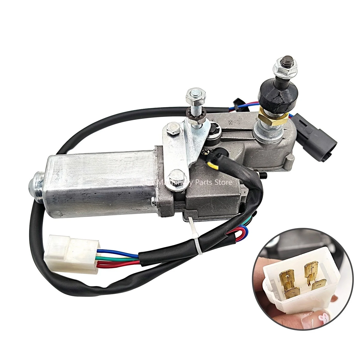 Suitable for Komatsu PC56-7/55-3 Excavator Wiper Motor, Wiper Motor Assembly
Suitable for Komatsu PC56-7/55-3 Excavator Wiper Motor, Wiper Motor Assembly