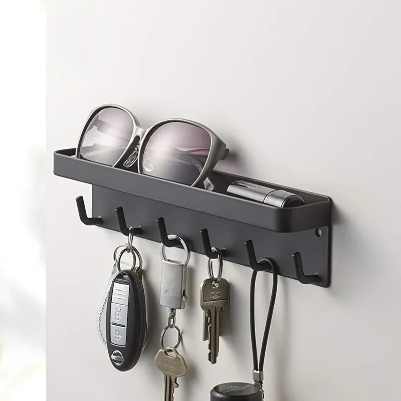 New Door Key Hanger Wall Storage Stainless Steel Bedroom Wall Hanging Door Rear Hook Key Storage Rack
New Door Key Hanger Wall Storage Stainless Steel Bedroom Wall Hanging Door Rear Hook Key Storage Rack