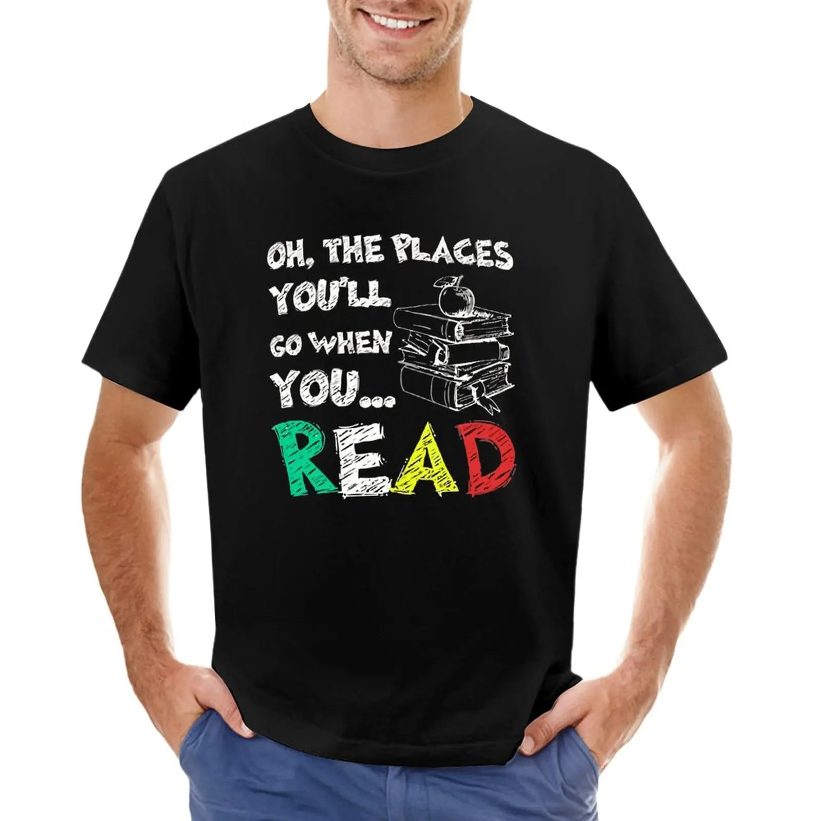 Lucky to be a Reading Teacher T-Shirt Aesthetic clothing korean fashion mens clothing
Lucky to be a Reading Teacher T-Shirt Aesthetic clothing korean fashion mens clothing