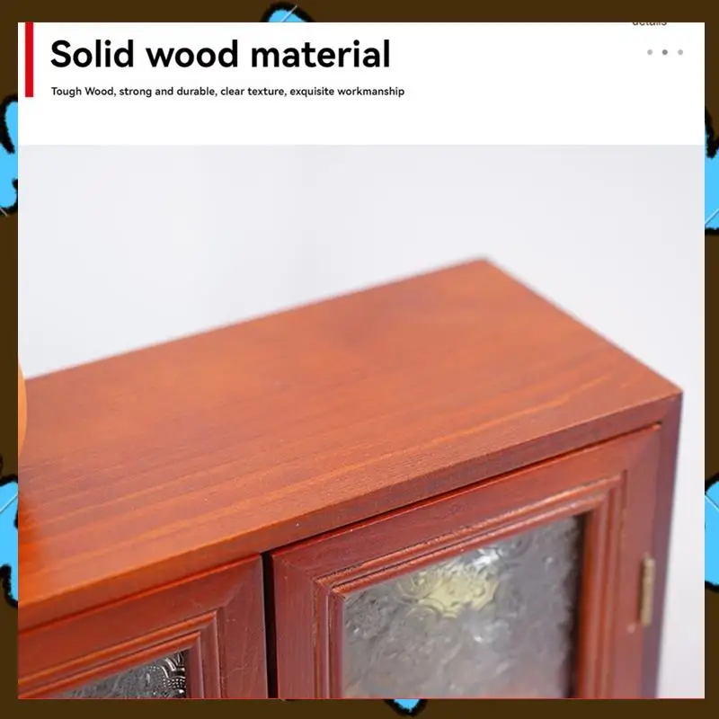 Promotion! Wooden Bedside Storage Cabinet Organizer Wall Cabinet Vintage Wooden Display Cabinet Double Door, Third Floor
Promotion! Wooden Bedside Storage Cabinet Organizer Wall Cabinet Vintage Wooden Display Cabinet Double Door, Third Floor