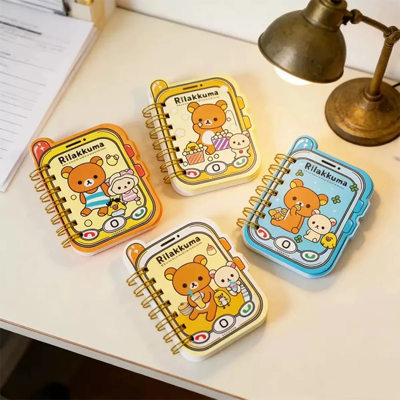 Japanese Style Cute Rilakkuma Spiral Notebook Student Cartoon Portable Mini Notepad School Office Stationery Girl Birthday Gift
Japanese Style Cute Rilakkuma Spiral Notebook Student Cartoon Portable Mini Notepad School Office Stationery Girl Birthday Gift