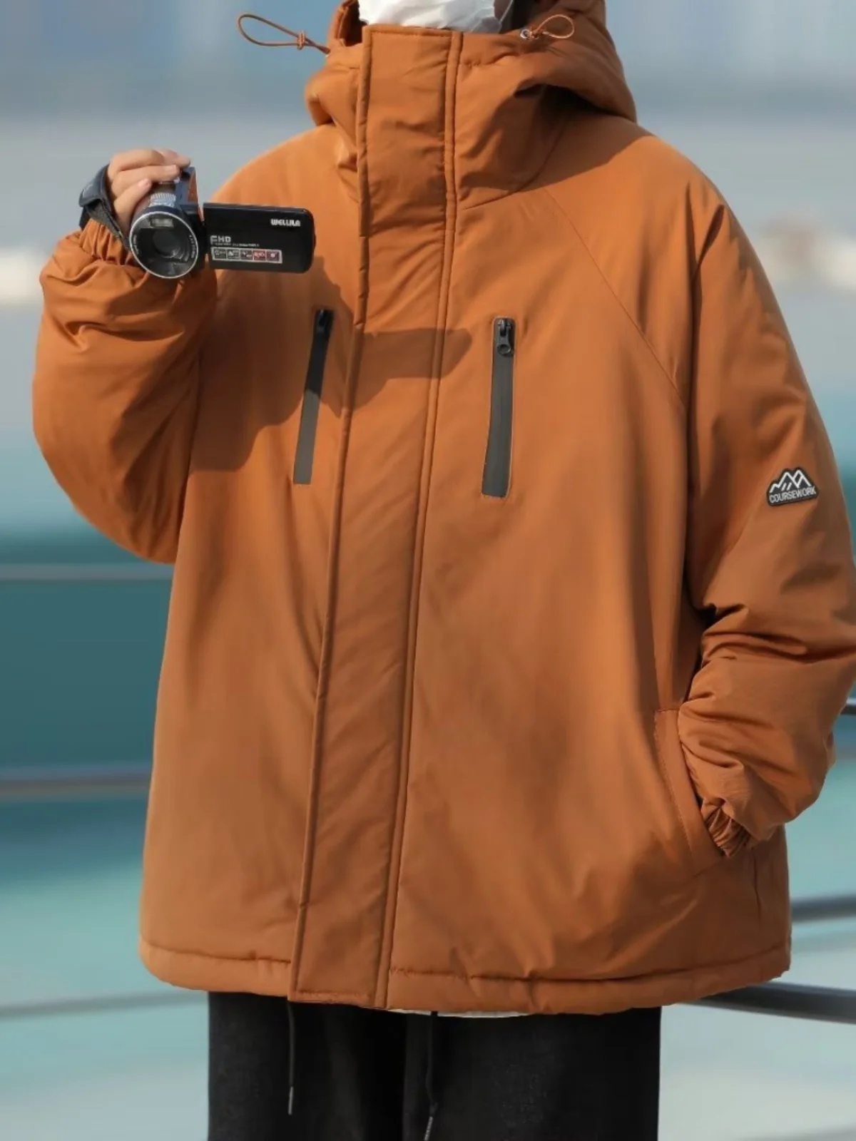 American Sle Thiened Autumn Winter Men's Jaet Vintage Warm Windproof Waterproof Cotton Padded Coat Faionable Urban Lo...
American Sle Thiened Autumn Winter Men's Jaet Vintage Warm Windproof Waterproof Cotton Padded Coat Faionable Urban Lo...