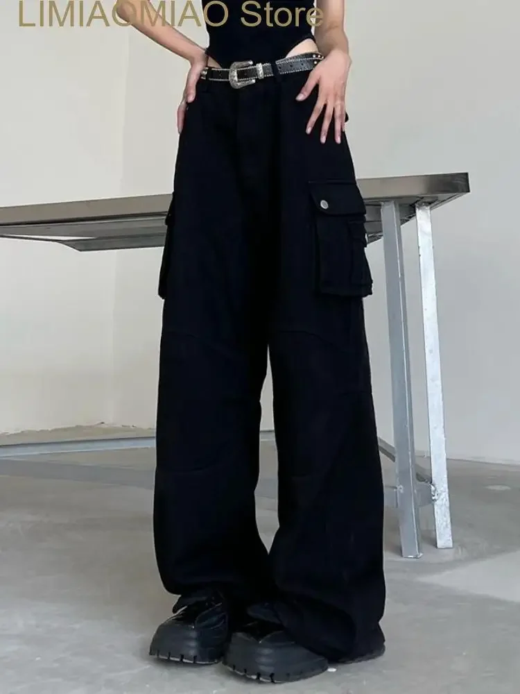 Новые бежевые брюки-карго в стиле хип-хоп, женские карманы, уличная одежда, модные брюки, женские повседневные винтажные брюки с высокой талией, летние
Новые бежевые брюки-карго в стиле хип-хоп, женские карманы, уличная одежда, модные брюки, женские повседневные винтажные брюки с высокой талией, летние