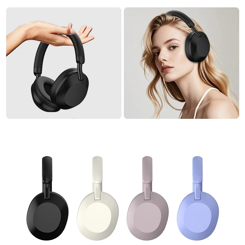 M5 Active Noise Cancelling Wireless Bluetooth Over Ear Headphones Stereo Sound Type C Adjustable Leather Ear Cups For Phones
M5 Active Noise Cancelling Wireless Bluetooth Over Ear Headphones Stereo Sound Type C Adjustable Leather Ear Cups For Phones