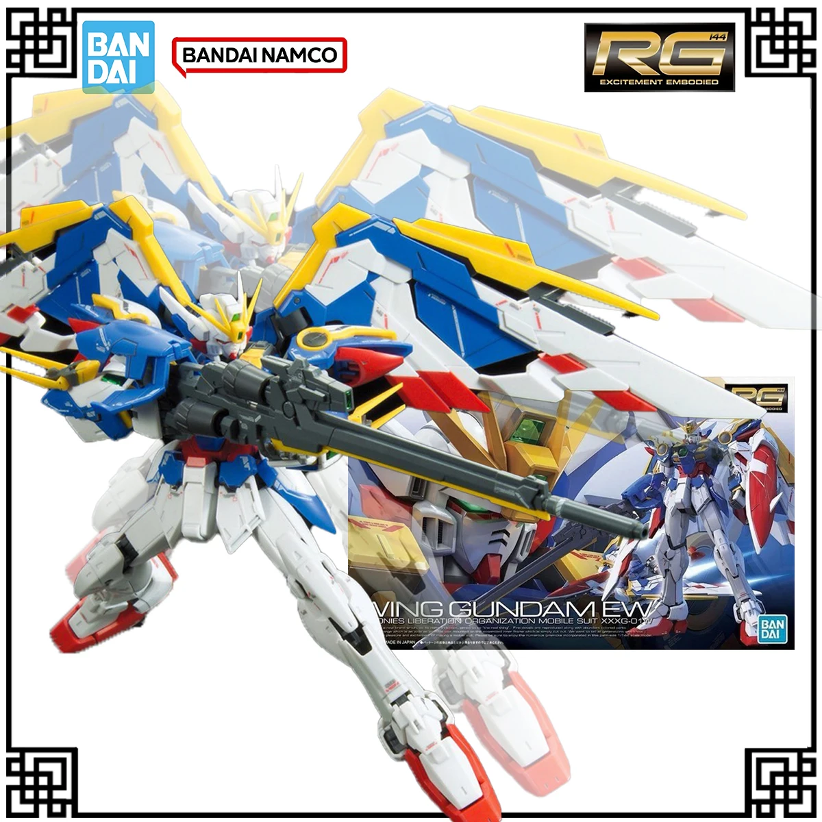 В наличии, оригинальный комплект модели Bandai Gundam RG 1:144 WING GUNDAM EW, фигурки героев, игрушки для детей, рождественские подарки
В наличии, оригинальный комплект модели Bandai Gundam RG 1:144 WING GUNDAM EW, фигурки героев, игрушки для детей, рождественские подарки