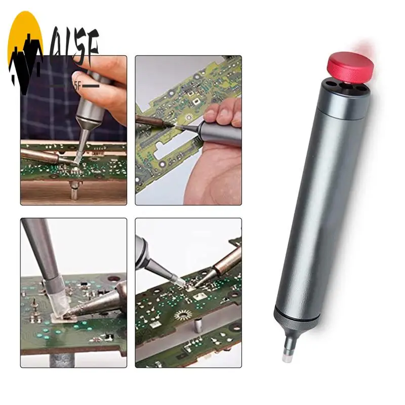 A15F-Solder Sucker - No Clog Aluminum Desoldering Pump With Strong Vacuum Suction,Heat Resistant Elastic Silicone Tube
A15F-Solder Sucker - No Clog Aluminum Desoldering Pump With Strong Vacuum Suction,Heat Resistant Elastic Silicone Tube