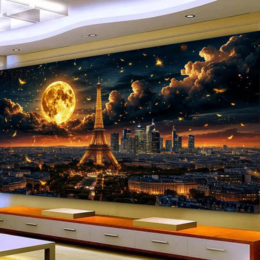 Moon City Tower Scenery Large Size Diy Diamond Arts For Adults Painting New Landscape Full Drill Mosaic Embroidery Picture
Moon City Tower Scenery Large Size Diy Diamond Arts For Adults Painting New Landscape Full Drill Mosaic Embroidery Picture