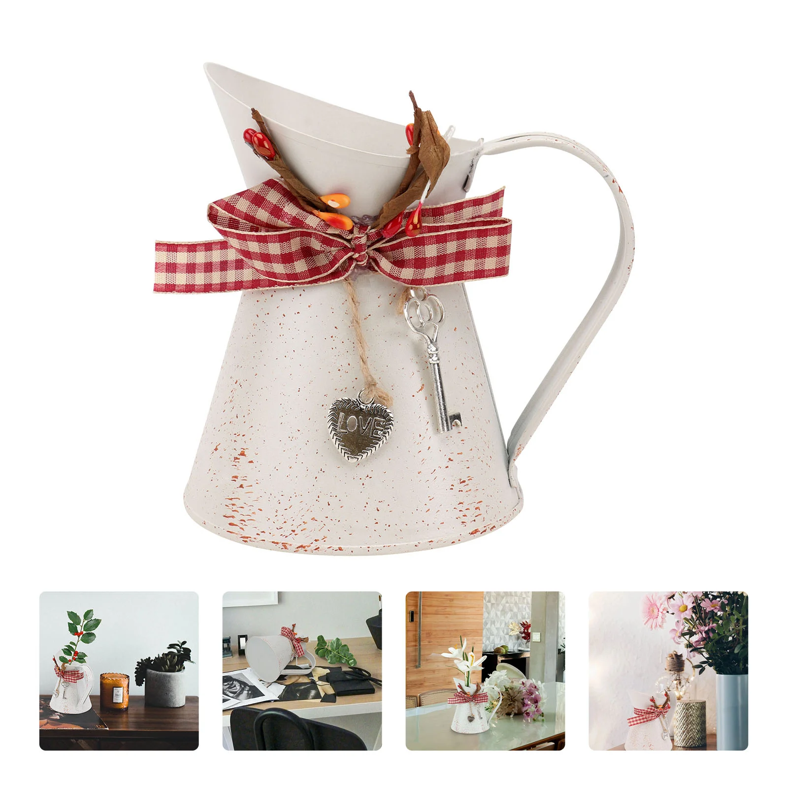 Tin Bucket Flower Pot Retro Adornment Decoration Iron Vase Plant Container Outdoor Planter
Tin Bucket Flower Pot Retro Adornment Decoration Iron Vase Plant Container Outdoor Planter