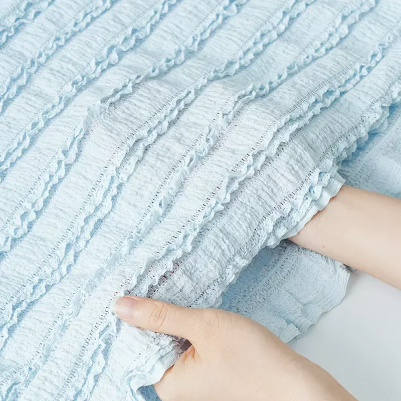 Wrinkled Lace Fabric Fungus Edge Polyester Skirt Top Lolita Clothing DIY Sewing Fabric
Wrinkled Lace Fabric Fungus Edge Polyester Skirt Top Lolita Clothing DIY Sewing Fabric