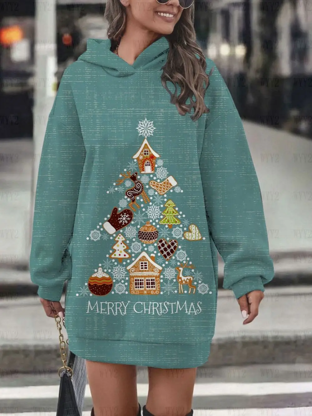 New Christmas Simple Disney Mickey Mouse Mickey Minnie Pattern Autumn and Winter Warm Women's Hoodie Trendy Hoodie Dress
New Christmas Simple Disney Mickey Mouse Mickey Minnie Pattern Autumn and Winter Warm Women's Hoodie Trendy Hoodie Dress