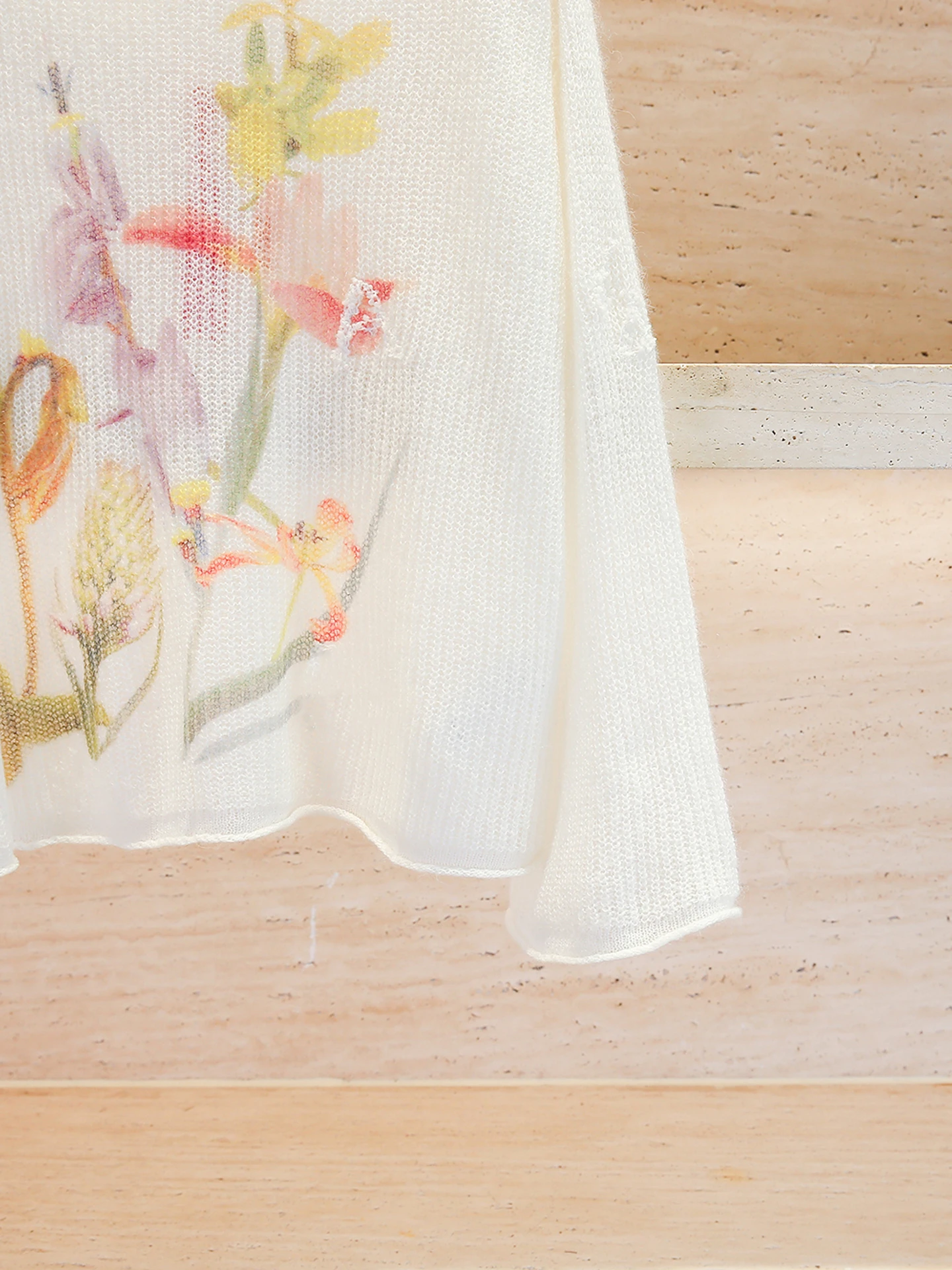 Ele Women's Knitted Top Hollow out Iris Flower Design Gentle Sle Long Sve round Ne Pullover Autumn Faion 2025 
Ele Women's Knitted Top Hollow out Iris Flower Design Gentle Sle Long Sve round Ne Pullover Autumn Faion 2025