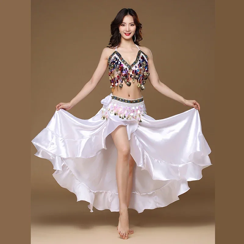 Adult Lady women Belly Dance Costume Oriental bellydance skirt Stage Performance 3pcs set Bra Belt Skirt Bellydancing Wear
Adult Lady women Belly Dance Costume Oriental bellydance skirt Stage Performance 3pcs set Bra Belt Skirt Bellydancing Wear