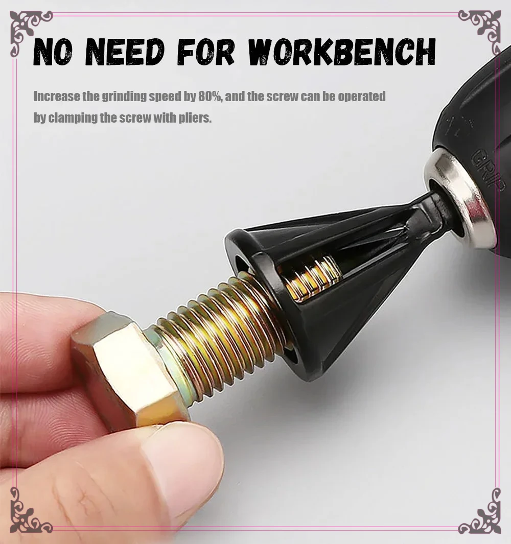 New Type External Chamfering Tool Angle Lap Trimming Debur Triangle/Hexagonal Handle Scraper Household Electric Drill Accessory
New Type External Chamfering Tool Angle Lap Trimming Debur Triangle/Hexagonal Handle Scraper Household Electric Drill Accessory
