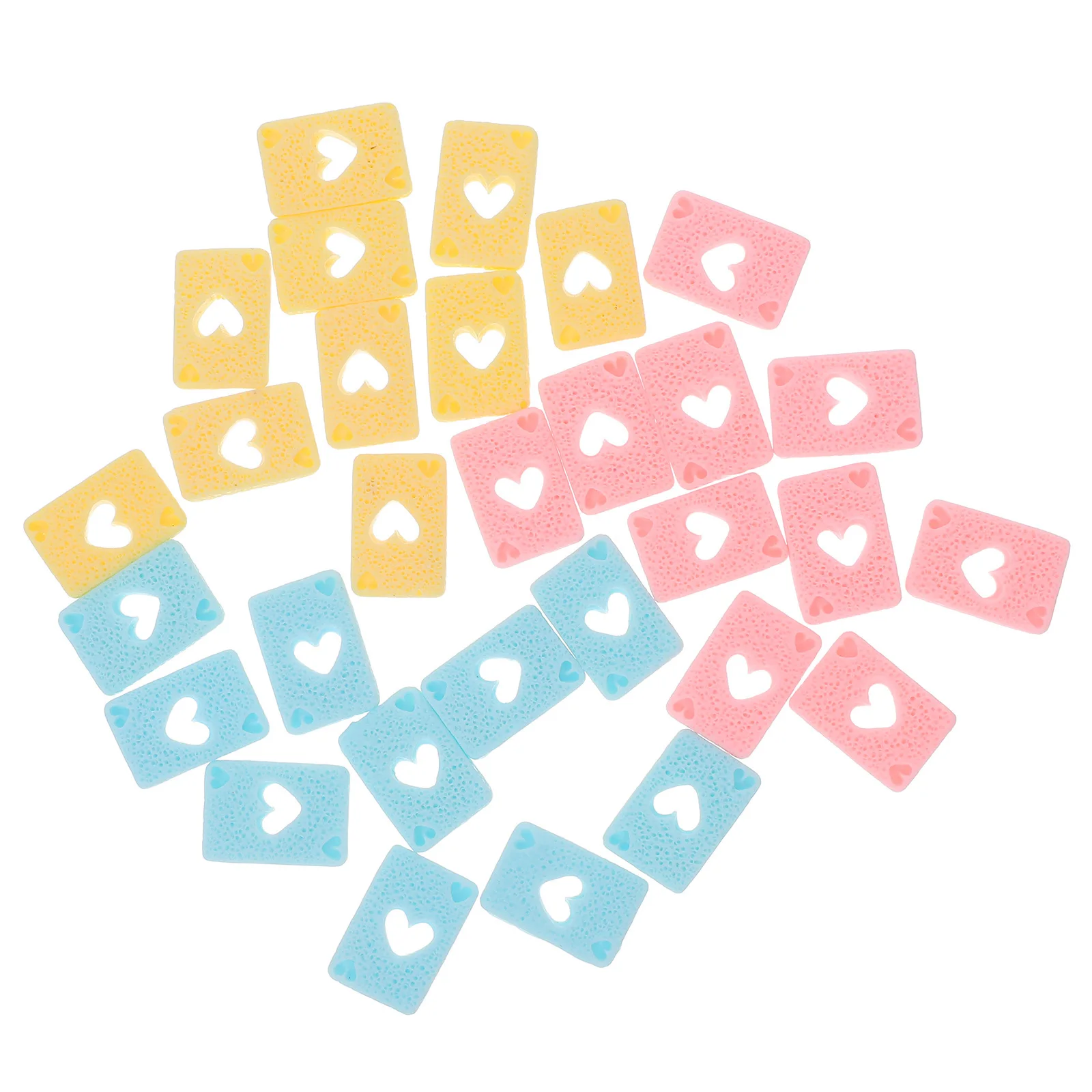 30Pcs DIY Resin Poker Charms Candy Color Playing Card Decorations Phone Case Scrapbooking Jewelry Making Artificial Card
30Pcs DIY Resin Poker Charms Candy Color Playing Card Decorations Phone Case Scrapbooking Jewelry Making Artificial Card