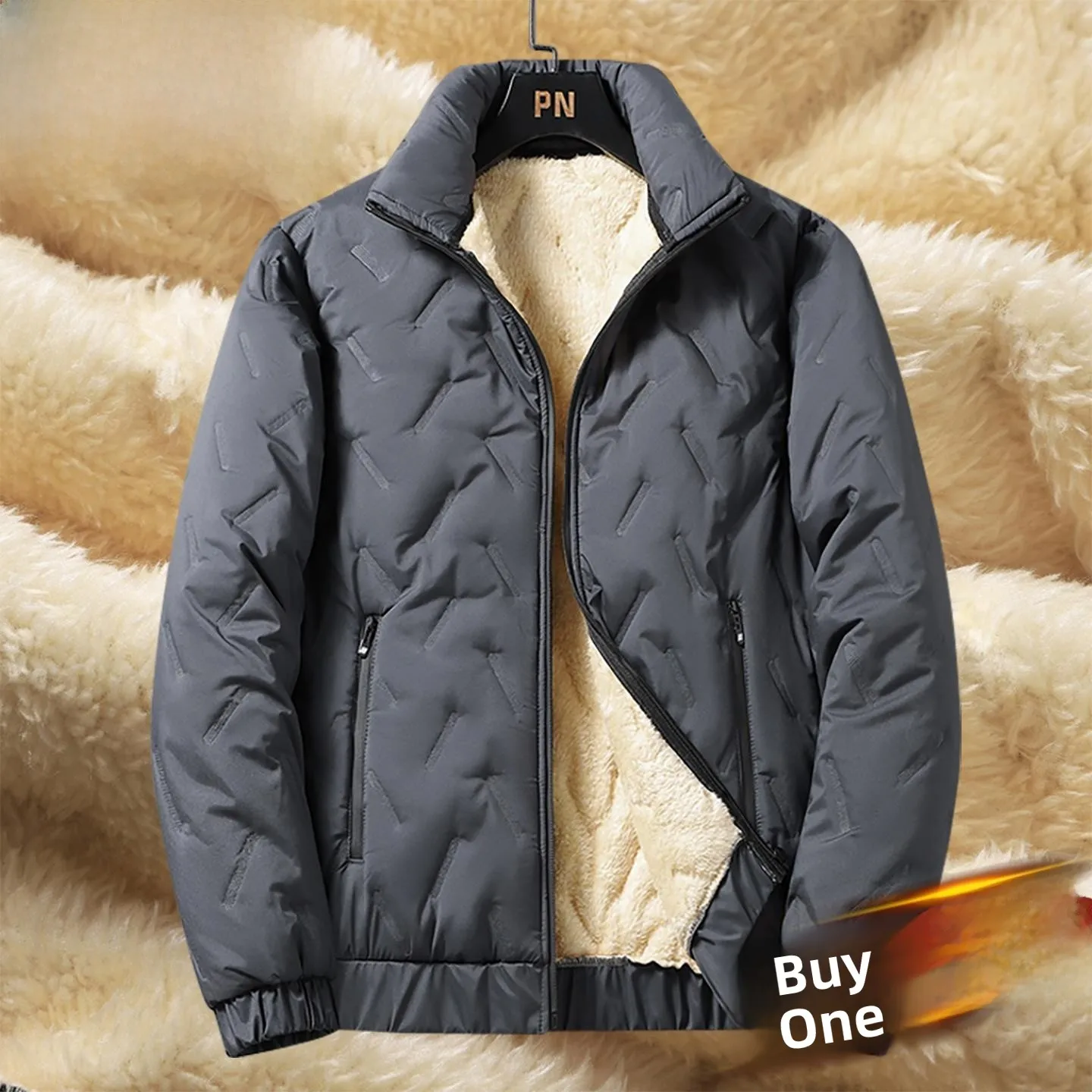 Мужская бархатная хлопковая куртка Thiened Lamb, осенне-зимняя теплая верхняя одежда с воротником-стойкой, ветрозащитная Faion Ci Sle Long Sve
Мужская бархатная хлопковая куртка Thiened Lamb, осенне-зимняя теплая верхняя одежда с воротником-стойкой, ветрозащитная Faion Ci Sle Long Sve