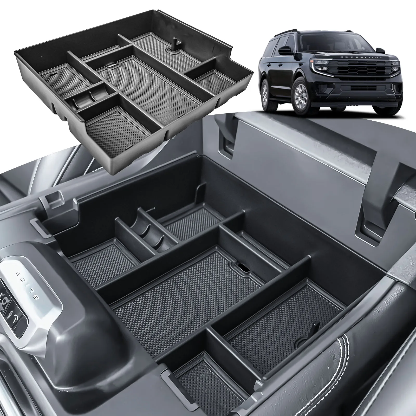 Sixthsmoy Armrest Box Storage For 2025 Ford Expedition Center Console Organizer Tray Car Center Console Storage Box Accessories
Sixthsmoy Armrest Box Storage For 2025 Ford Expedition Center Console Organizer Tray Car Center Console Storage Box Accessories