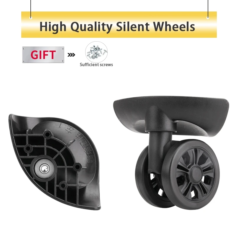 Suitcase High-Quality Accessories Universal Wheels Silent Suitcase Universal Wear-Resistant Suitcase Shock-Absorbing Casters
Suitcase High-Quality Accessories Universal Wheels Silent Suitcase Universal Wear-Resistant Suitcase Shock-Absorbing Casters