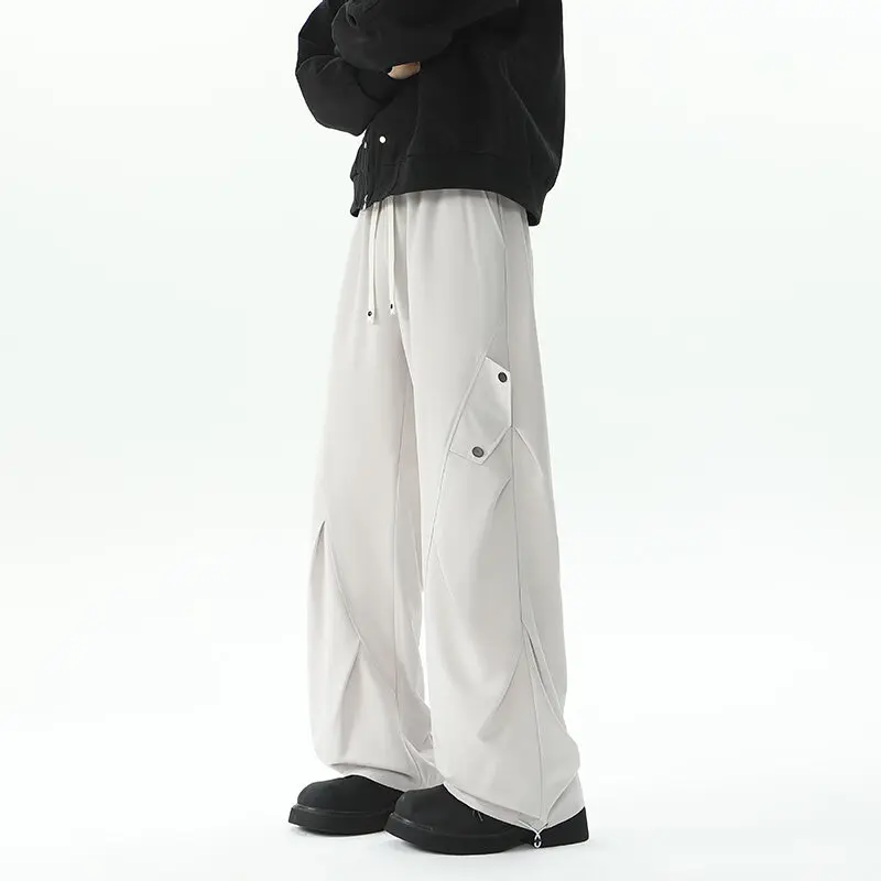 LAPPSTER Vintage Harajuku Cargo Pants Grey Baggy Unisex Joggers Y2k Vintage Sweatpants Men Korean Fashions Workwear Pants
LAPPSTER Vintage Harajuku Cargo Pants Grey Baggy Unisex Joggers Y2k Vintage Sweatpants Men Korean Fashions Workwear Pants