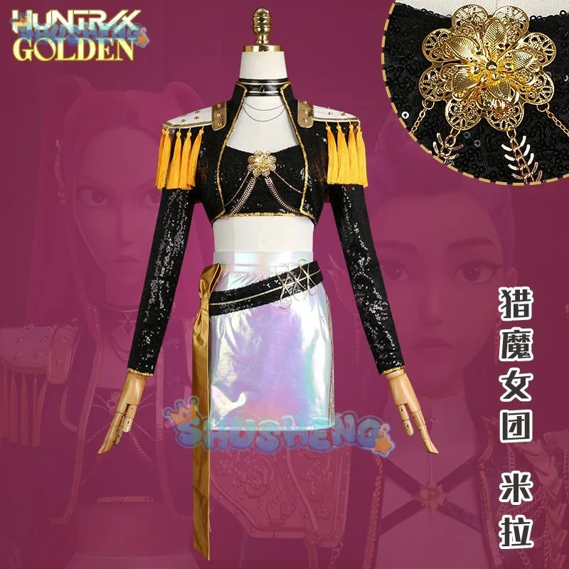 K-Pop: Demon Hunters Mira Cosplay Costume Song Server Uniform Halloween Carnival Party Christmas Play Role Clothes Clothing
K-Pop: Demon Hunters Mira Cosplay Costume Song Server Uniform Halloween Carnival Party Christmas Play Role Clothes Clothing