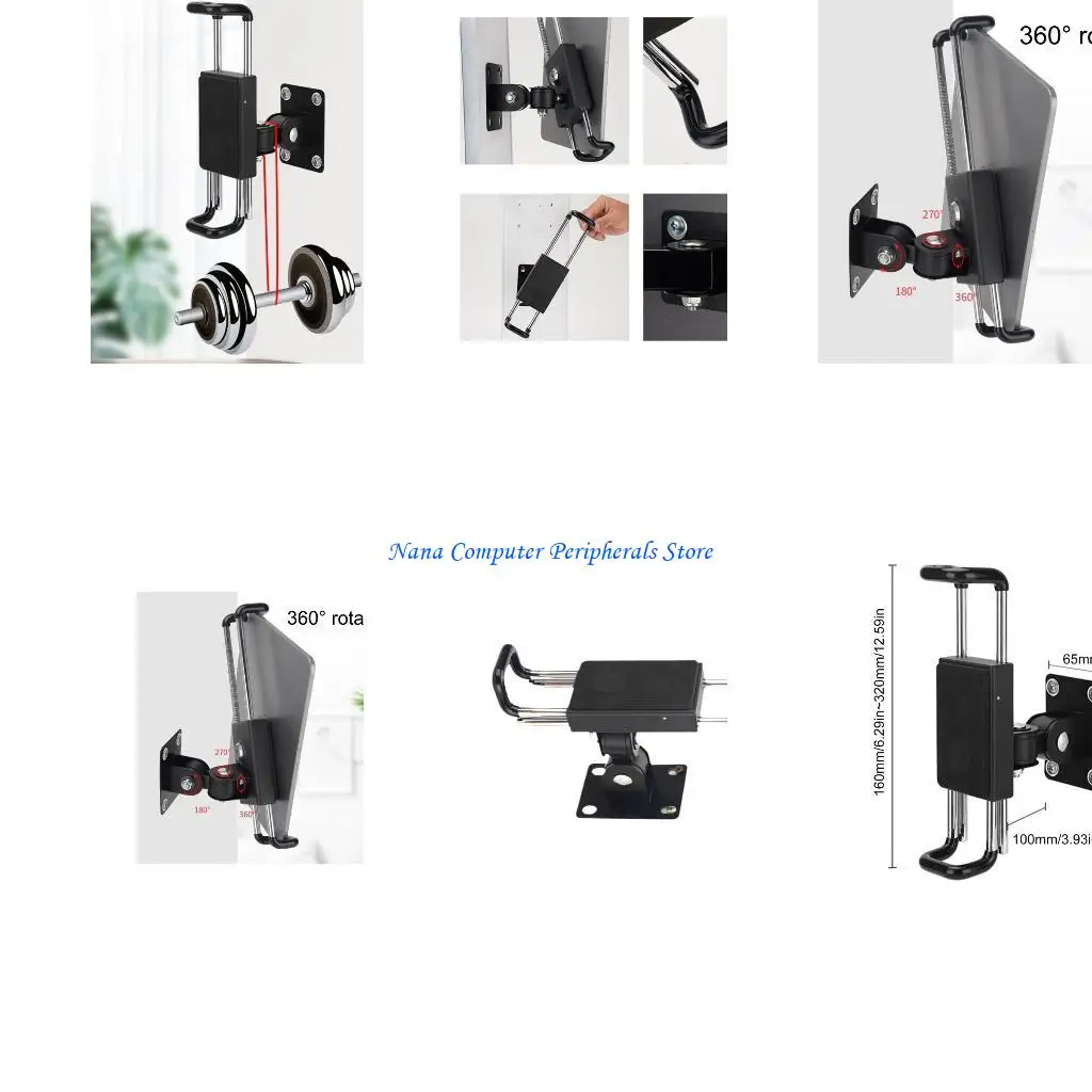 F68C Kitchen Cabinet Tablet Holder Wall Mount Desktop Stand Aluminum Metal Adjustable Tablet Bracket Cooking Table Counter
F68C Kitchen Cabinet Tablet Holder Wall Mount Desktop Stand Aluminum Metal Adjustable Tablet Bracket Cooking Table Counter