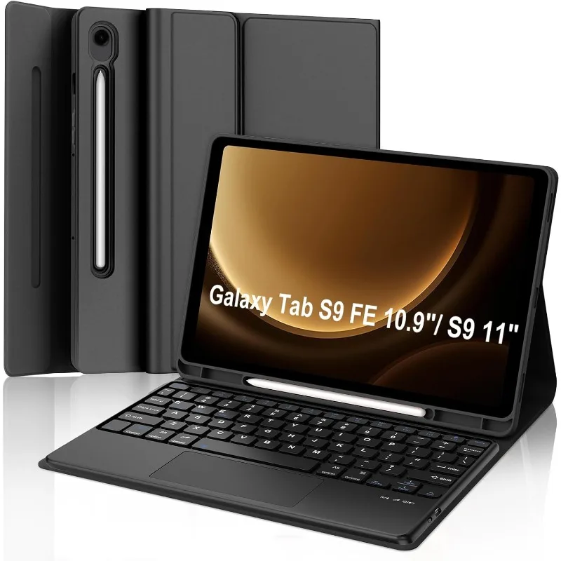 Trackpad Keyboard Case for Samsung Tab S10 FE Case 10.9 Inch S9 FE 10 9 SM-X520 X526B Magnetic Keyboard Cover with Pencil Holder
Trackpad Keyboard Case for Samsung Tab S10 FE Case 10.9 Inch S9 FE 10 9 SM-X520 X526B Magnetic Keyboard Cover with Pencil Holder