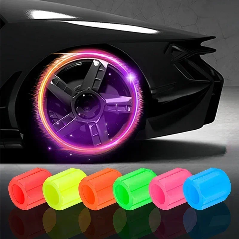 4PCS Luminous Car Tyre Valve Dust Cover Mountain Bike Motorbike Bicycle Tyre Wheel Cover Auto Decoration Exterior Accessories
4PCS Luminous Car Tyre Valve Dust Cover Mountain Bike Motorbike Bicycle Tyre Wheel Cover Auto Decoration Exterior Accessories