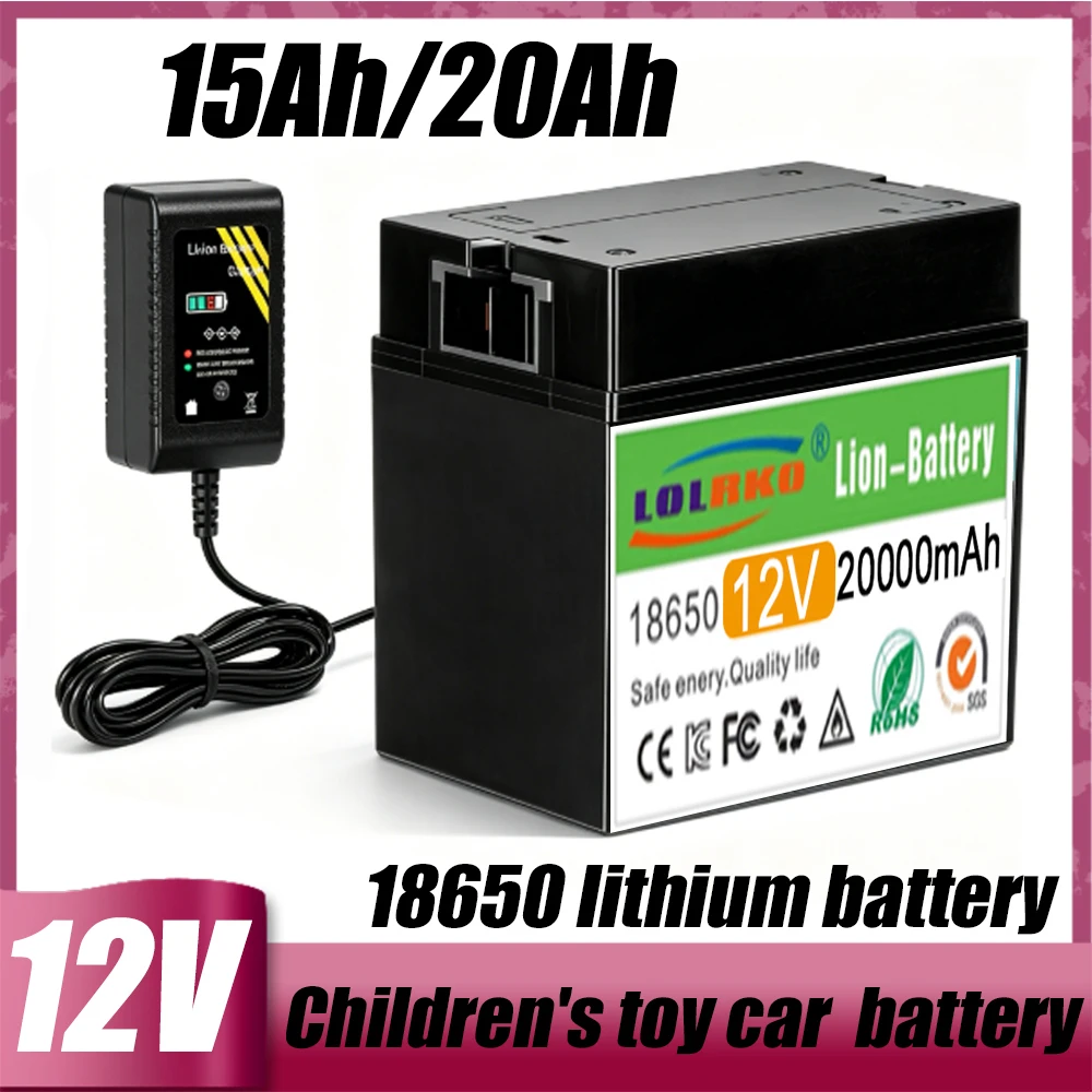 Fits 12V Power Wheels Battery 1001175653, 00801-0638, 00801-1869 | Replaces All Gray Rechargeable 12V Kids Car Batt 12V 25Ah
Fits 12V Power Wheels Battery 1001175653, 00801-0638, 00801-1869 | Replaces All Gray Rechargeable 12V Kids Car Batt 12V 25Ah
