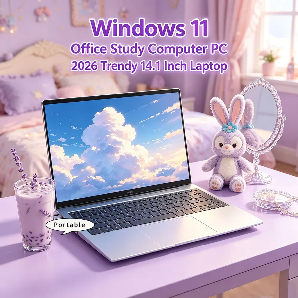 2026 Chic 14.1" Ultra Slim Notebook Intel Core i7-8650U 32GB RAM 2TB M.2 SSD Windows 11 Pro Study Office Laptop
2026 Chic 14.1" Ultra Slim Notebook Intel Core i7-8650U 32GB RAM 2TB M.2 SSD Windows 11 Pro Study Office Laptop