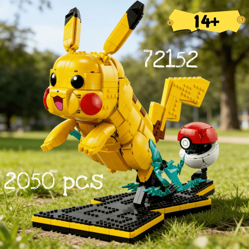 Новинка 2026 года: Хит продаж! Волшебный питомец-мышь Pocket Elf Poke Ball 72152, модель Пика, конструктор, 2050 деталей, 3D-фигурка, игрушка, подарок на день рождения
Новинка 2026 года: Хит продаж! Волшебный питомец-мышь Pocket Elf Poke Ball 72152, модель Пика, конструктор, 2050 деталей, 3D-фигурка, игрушка, подарок на день рождения