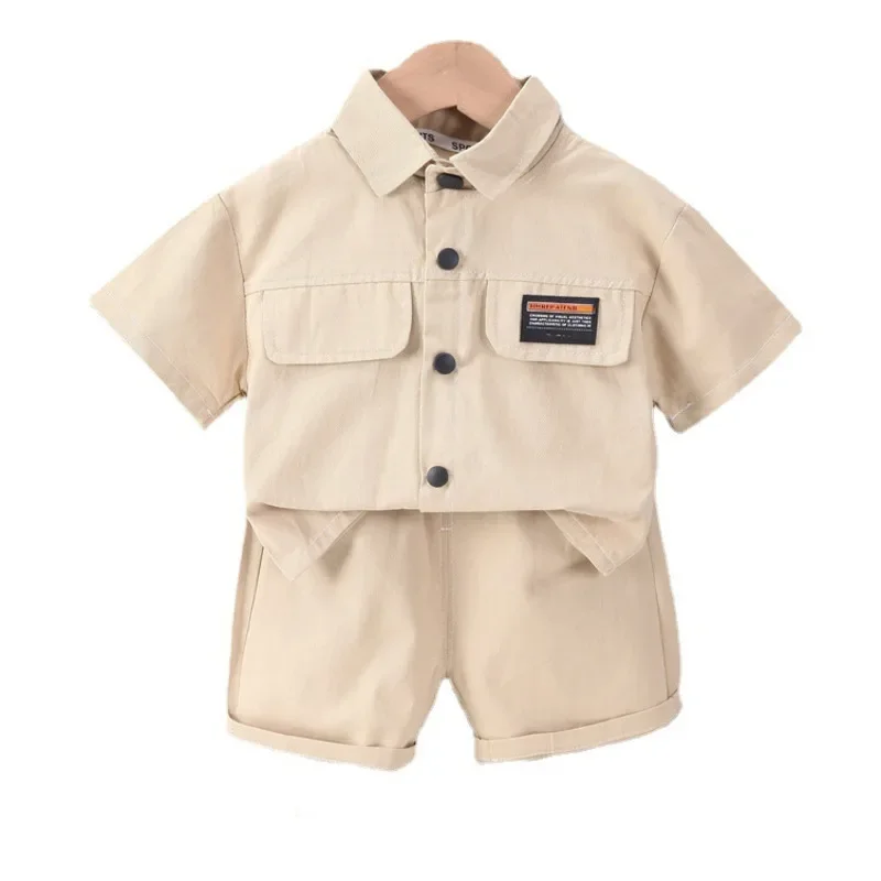 New Summer Baby Clothes Suit Children Outfits Boys Solid Shirt Shorts 2Pcs/Sets Toddler Casual Costume Infant Kids Sportswear
New Summer Baby Clothes Suit Children Outfits Boys Solid Shirt Shorts 2Pcs/Sets Toddler Casual Costume Infant Kids Sportswear